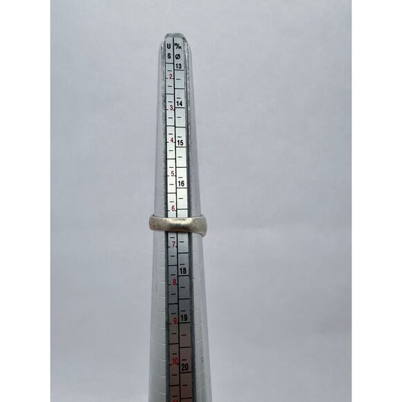 Vintage Post-1979 Mexican Sterling Silver Modernist Bypass Ring - Picture 8 of 8